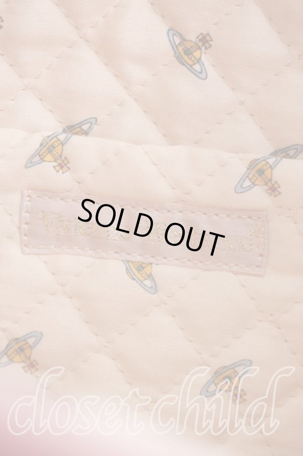 画像4: ヴィヴィアンウエストウッド 中古 / レオーパードパイル地バッグ  ピンク  H-26-04-19-042-ba-OD-ZH (4)