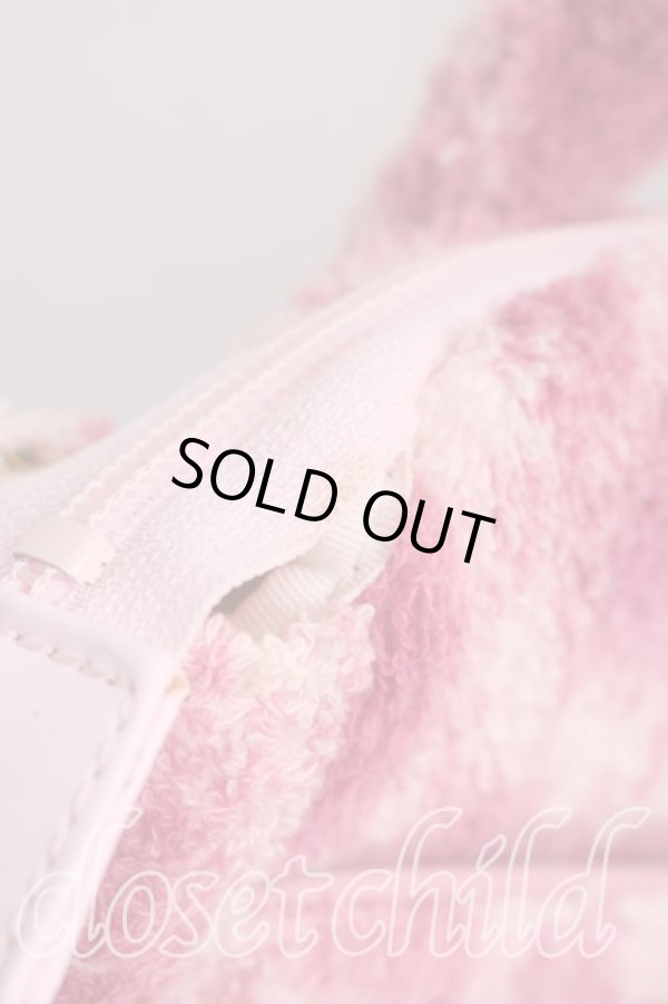 画像5: ヴィヴィアンウエストウッド 中古 / レオーパードパイル地バッグ  ピンク  H-26-04-19-042-ba-OD-ZH (5)