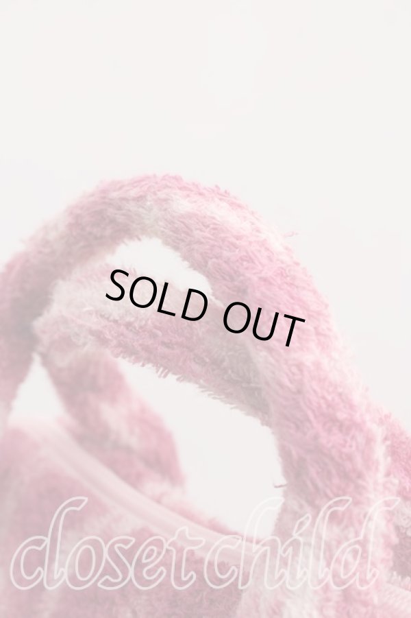 画像7: ヴィヴィアンウエストウッド 中古 / レオーパードパイル地バッグ  ピンク  H-26-04-19-042-ba-OD-ZH (7)