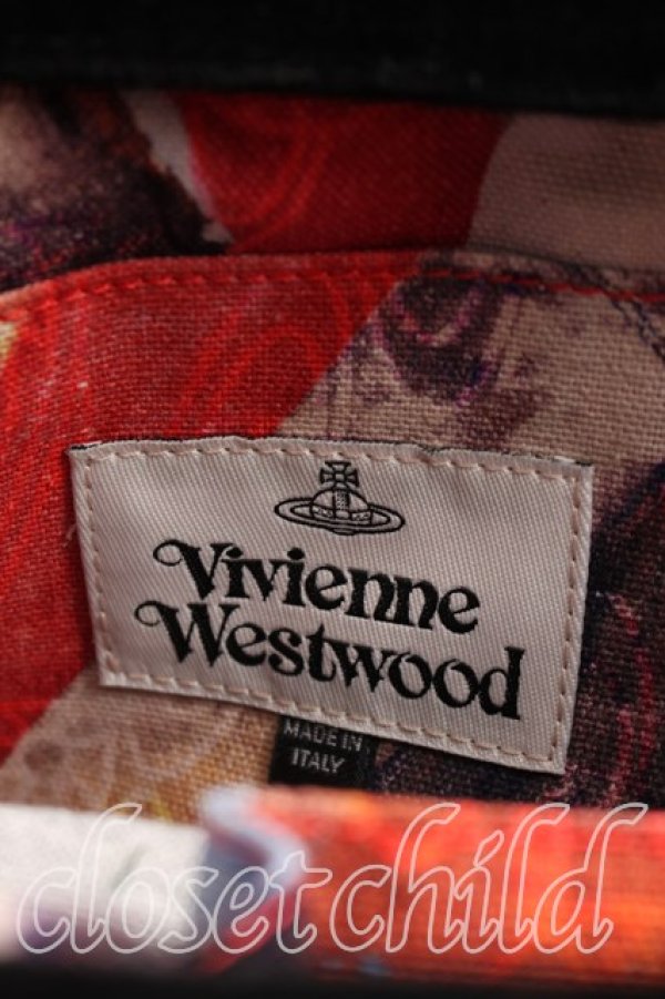 画像4: ヴィヴィアンウエストウッド 中古 / アーカイブヤスミンバッグ  黒  H-26-04-19-043-ba-OD-ZH (4)