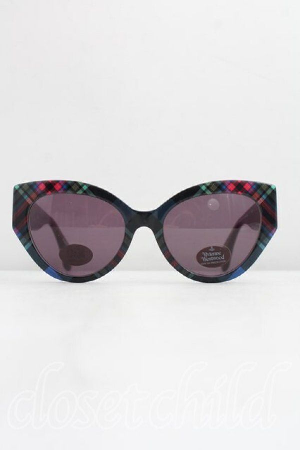 画像2: ヴィヴィアンウエストウッド 中古 / サングラス  紺  H-26-04-19-047-ac-OD-ZH (2)