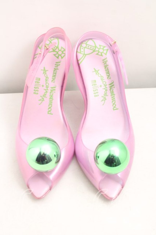 画像2: ヴィヴィアンウエストウッド×Melissa 中古 / レディドラゴングローブ EU37（23.5cm相当） 紫  H-26-04-19-049-sh-OD-ZH (2)