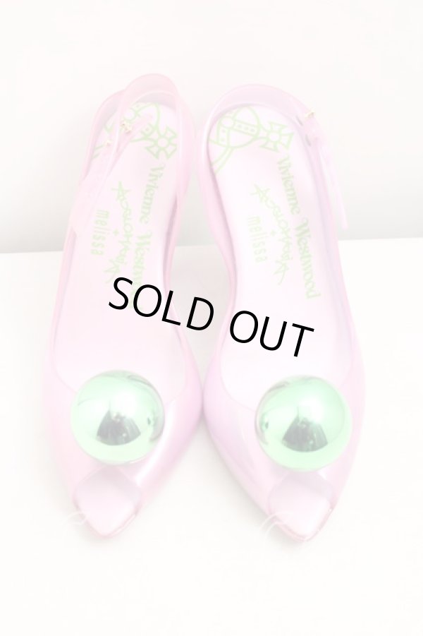 画像2: ヴィヴィアンウエストウッド×Melissa 中古 / レディドラゴングローブ EU37（23.5cm相当） 紫  H-26-04-19-049-sh-OD-ZH (2)