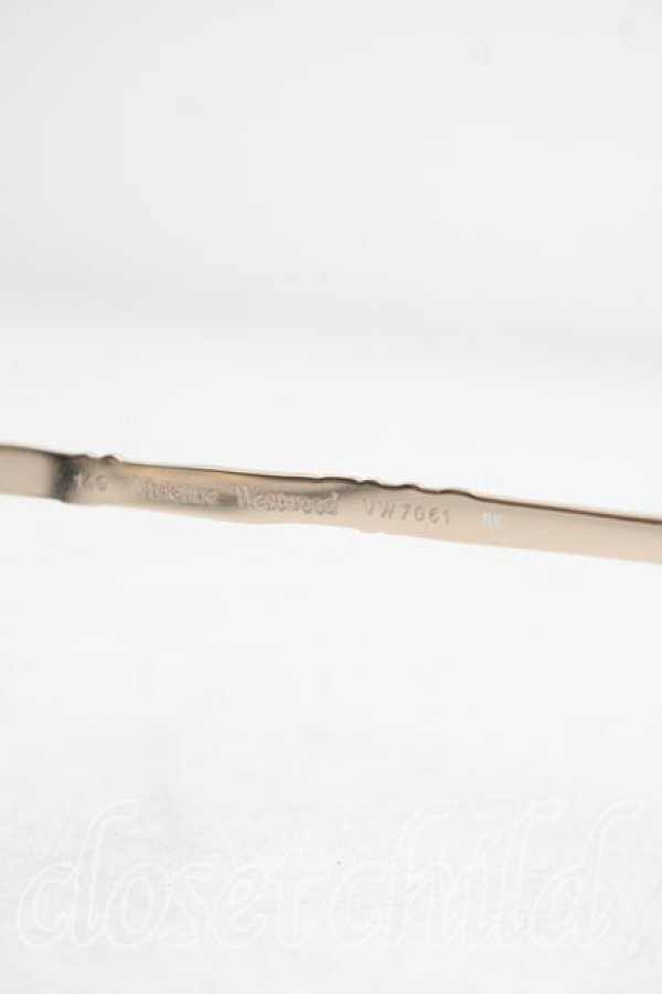 画像5: ヴィヴィアンウエストウッド 中古 / メガネフレームVW7061  黒  H-26-04-19-062-gd-OD-ZH (5)