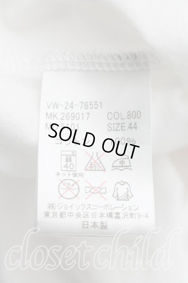 画像4: ヴィヴィアンウエストウッド MAN 中古 / キャットptTシャツ 44（メンズS相当） 白  H-26-04-19-064-ts-OD-ZH (4)