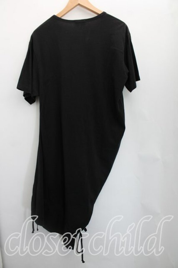 画像2: ヴィヴィアンウエストウッド MAN 中古 / ハニービーカーブシェイプ半袖Tシャツ 46 ブラック  H-26-04-19-065-to-SZ-ZH (2)