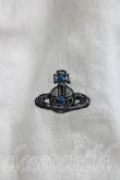 画像5: ヴィヴィアンウエストウッド MAN 中古 / オーブ刺繍ストライプシャツ 48（メンズL相当） ベージュ  H-26-04-19-008-bl-OD-ZH (5)