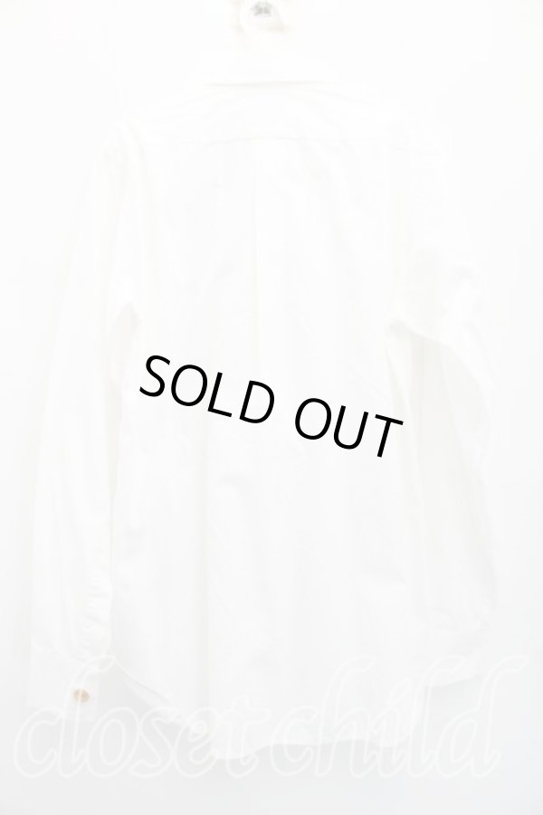 画像2: ヴィヴィアンウエストウッド MAN 中古 / カラーオーブ刺繍シャツ I(S相当） 白  H-26-04-19-011-bl-OD-ZH (2)