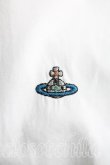 画像6: ヴィヴィアンウエストウッド MAN 中古 / カラーオーブ刺繍シャツ I(S相当） 白  H-26-04-19-011-bl-OD-ZH (6)