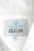 画像3: ヴィヴィアンウエストウッド MAN 中古 / カラーオーブ刺繍シャツ 46（メンズM相当） 白  H-26-04-19-012-bl-OD-ZH (3)