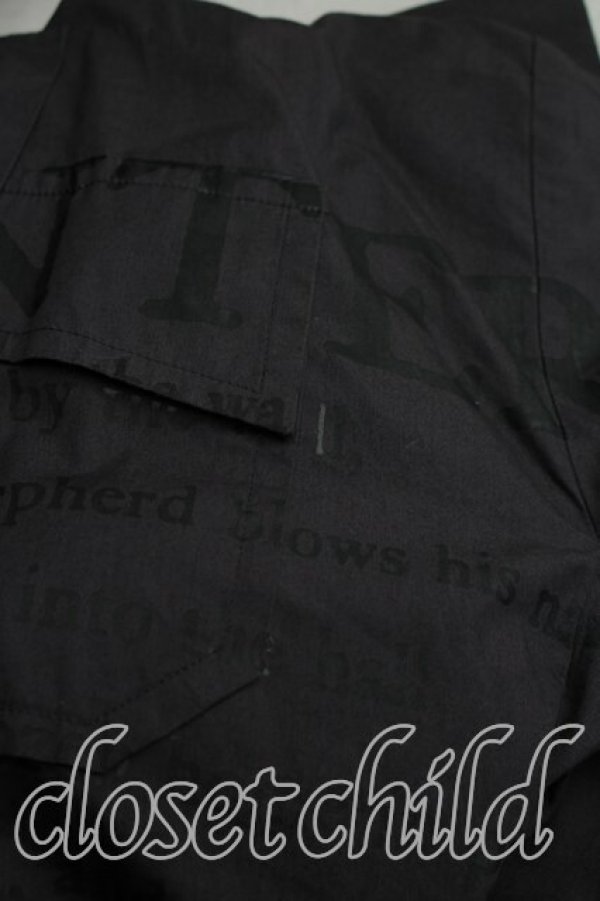 画像7: ヴィヴィアンウエストウッド 中古 / WINTERプリント シャツワンピース 00（ワンサイズ） 灰  H-26-04-19-001-op-OD-ZH (7)