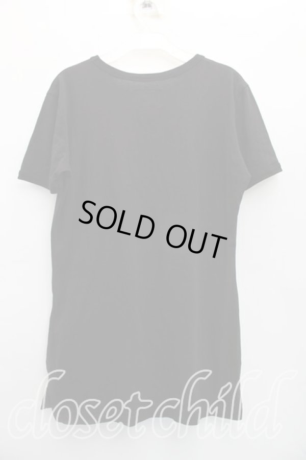 画像2: ANGLOMANIA 中古 / キッシングTシャツ M 黒  H-26-04-19-015-ts-OD-ZH (2)