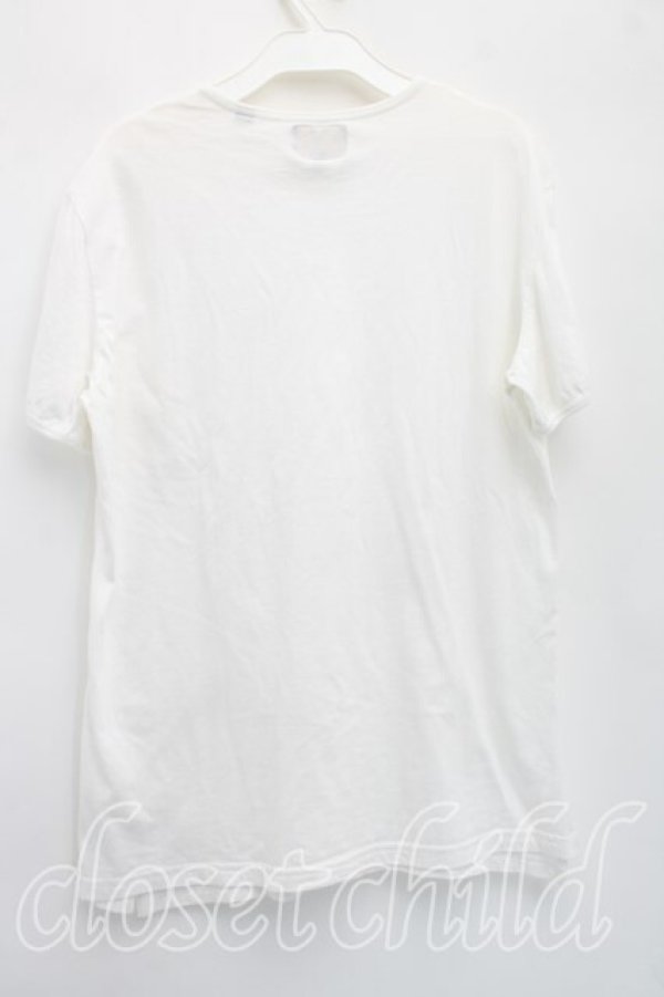 画像2: ANGLOMANIA 中古 / ポケット付キTシャツ M 白  H-26-04-19-016-ts-OD-ZH (2)