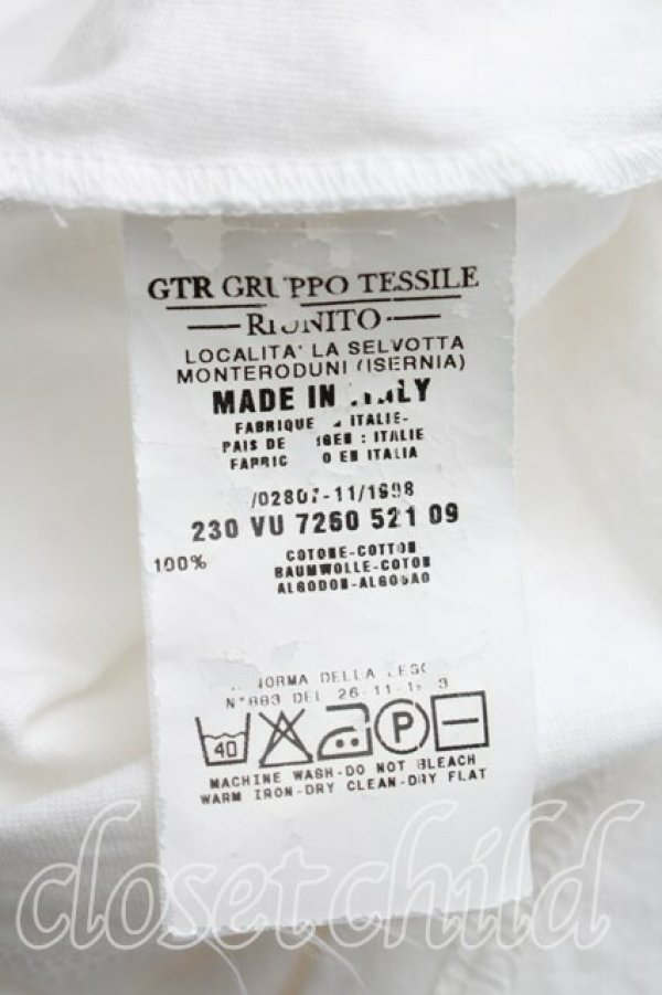 画像4: ANGLOMANIA 中古 / ポケット付キTシャツ M 白  H-26-04-19-016-ts-OD-ZH (4)