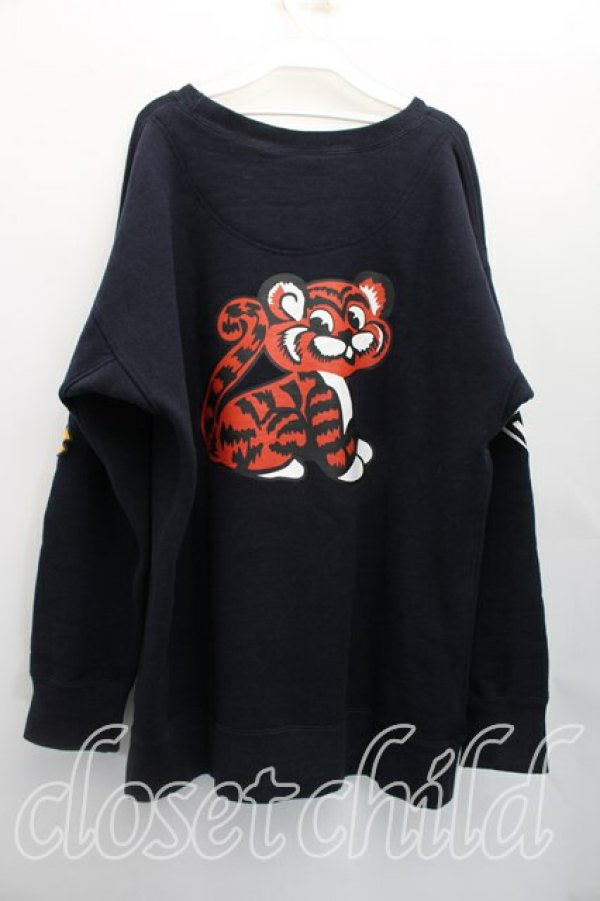 画像2: ヴィヴィアンウエストウッド 中古 / マルチアイコンワッペントレーナー 00（ワンサイズ） 紺  H-26-04-19-018-to-OD-ZH (2)