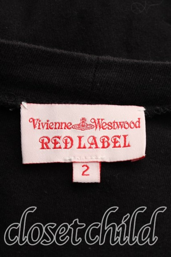 画像3: ヴィヴィアンウエストウッド 中古 / シェパード＆シェパーデスリポージングカットソー 2（7号相当） 黒  H-26-04-26-028-to-OD-ZH (3)