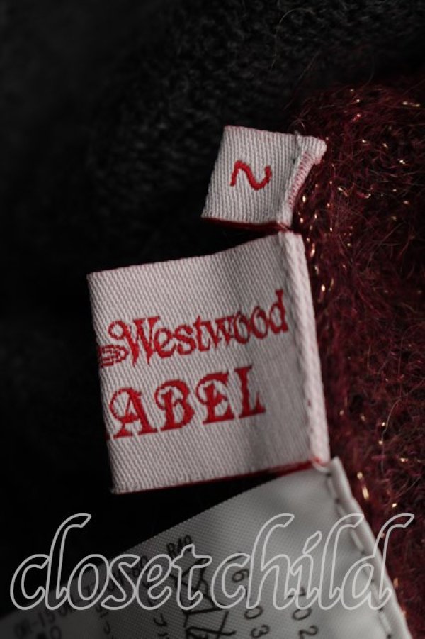 画像3: ヴィヴィアンウエストウッド 中古 / スポット柄ラメニット 2（9号相当） 灰  H-26-04-26-032-to-OD-ZH (3)