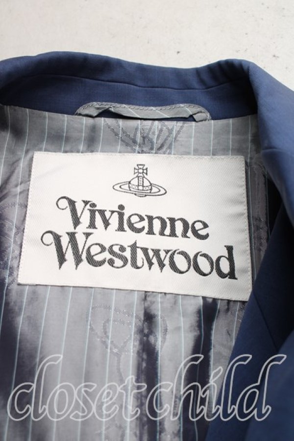 画像3: ヴィヴィアンウエストウッド MAN 中古 / ウエストコートジャケット 48（メンズL相当） 紺  H-26-04-26-035-jc-OD-ZH (3)