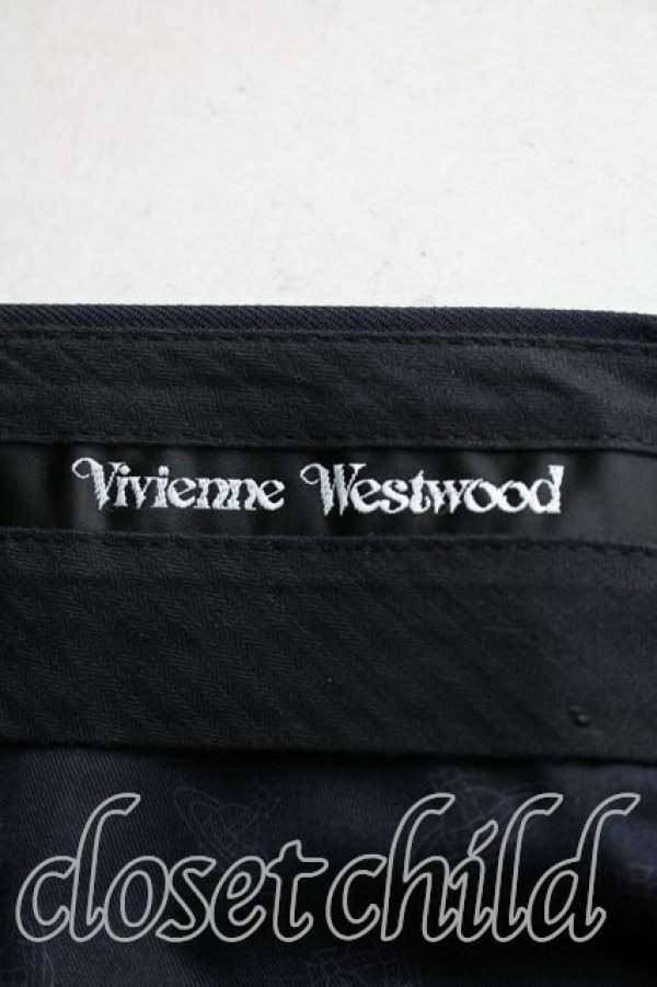 画像3: ヴィヴィアンウエストウッド MAN 中古 / スラックス 48（メンズL相当） 紺  H-26-04-26-037-pa-OD-ZH (3)