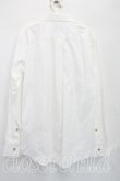 画像2: ヴィヴィアンウエストウッド MAN 中古 / オーブ刺繍クレリックシャツ 48（メンズL相当） 白  H-26-04-26-038-bl-OD-ZH (2)