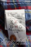画像4: ヴィヴィアンウエストウッド MAN 中古 / タータンチェックシャツ 46（メンズM相当） 青  H-26-04-26-040-bl-OD-ZH (4)