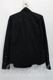 画像2: ヴィヴィアンウエストウッド 中古 / オーブ刺繍フリルシャツ 01（7号相当） 黒  H-26-04-26-044-bl-OD-ZH (2)