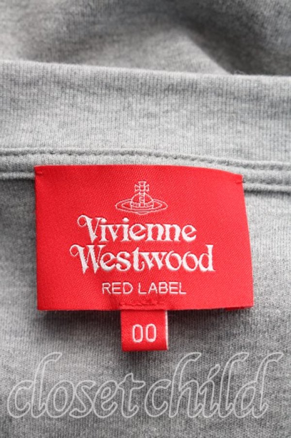 画像3: ヴィヴィアンウエストウッド 中古 / フリルカットソーワンピース 00（ワンサイズ） 灰  H-26-04-26-005-op-OD-ZH (3)