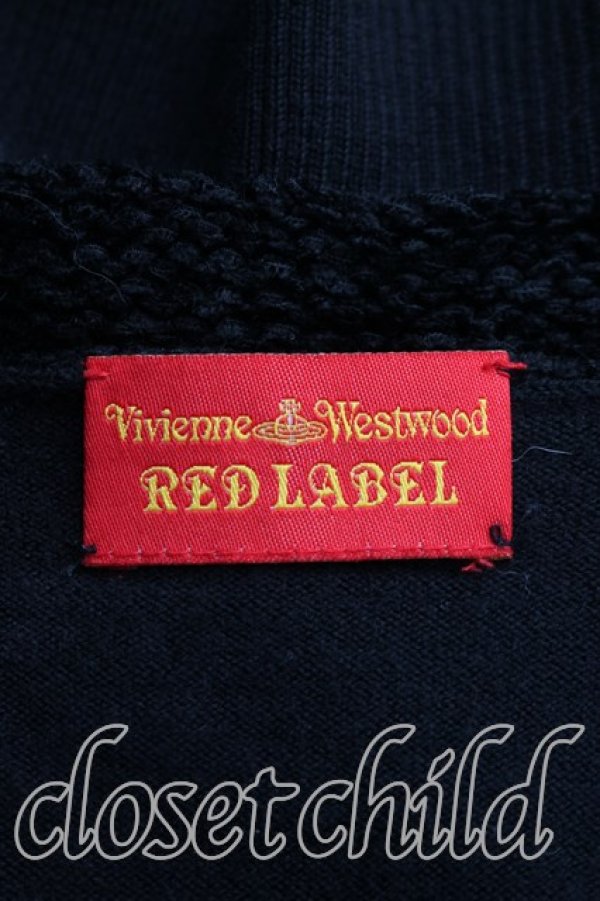 画像3: ヴィヴィアンウエストウッド 中古 / Vネックセーター  黒  H-26-04-26-047-to-OD-ZH (3)