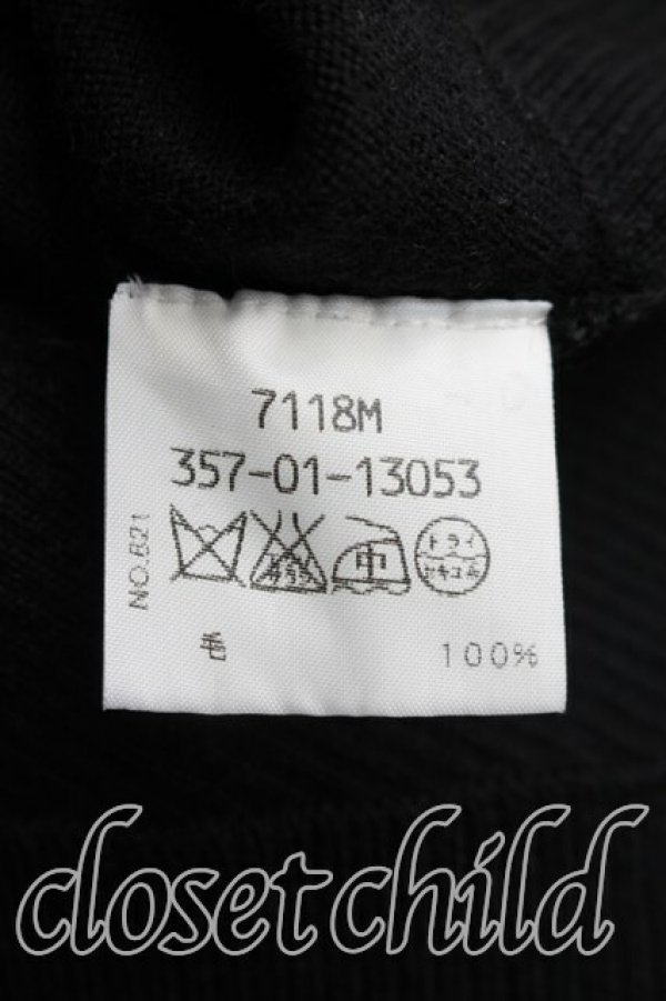 画像4: ヴィヴィアンウエストウッド 中古 / Vネックセーター  黒  H-26-04-26-047-to-OD-ZH (4)