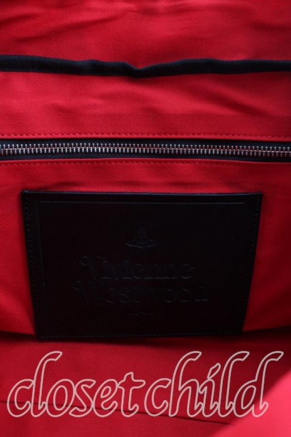 画像4: ヴィヴィアンウエストウッド 中古 / ユニオンジャックボストンバッグ  赤  H-26-04-26-048-ba-OD-ZH (4)