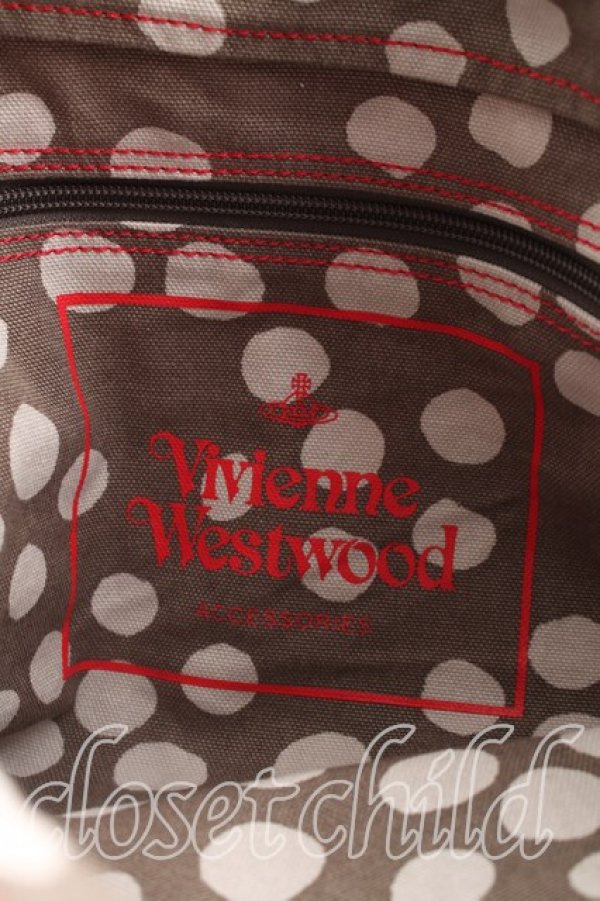 画像4: ヴィヴィアンウエストウッド 中古 / SAVE ARCTICトートバッグ  灰  H-26-04-26-049-ba-OD-ZH (4)