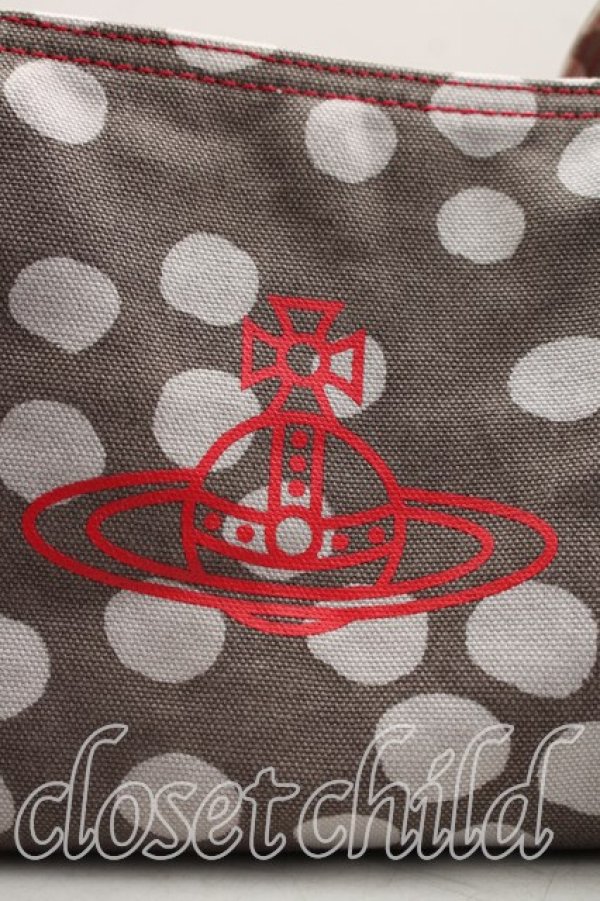 画像5: ヴィヴィアンウエストウッド 中古 / SAVE ARCTICトートバッグ  灰  H-26-04-26-049-ba-OD-ZH (5)