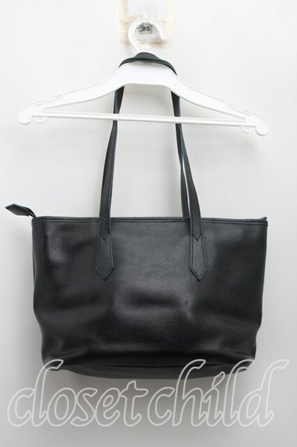 画像2: ANGLOMANIA 中古 / レザーハンドバッグ  黒  H-26-04-26-051-ba-OD-ZH (2)