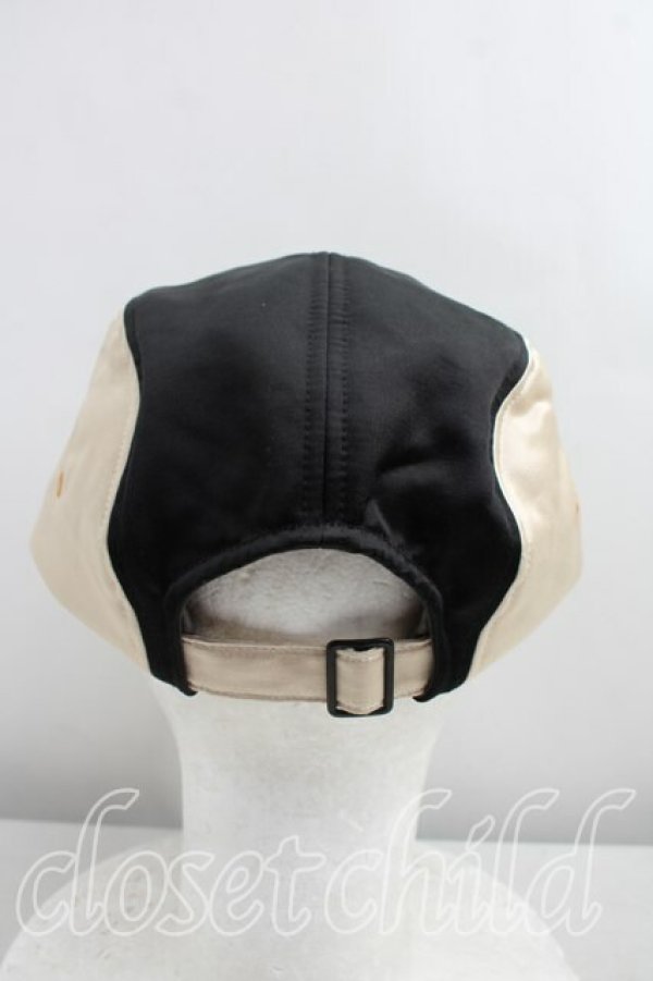 画像3: ヴィヴィアンウエストウッド MAN 中古 / CONTRAST PANELベースボールキャップ FREE 黒ｘベージュ  H-26-04-26-053-ha-OD-ZH (3)