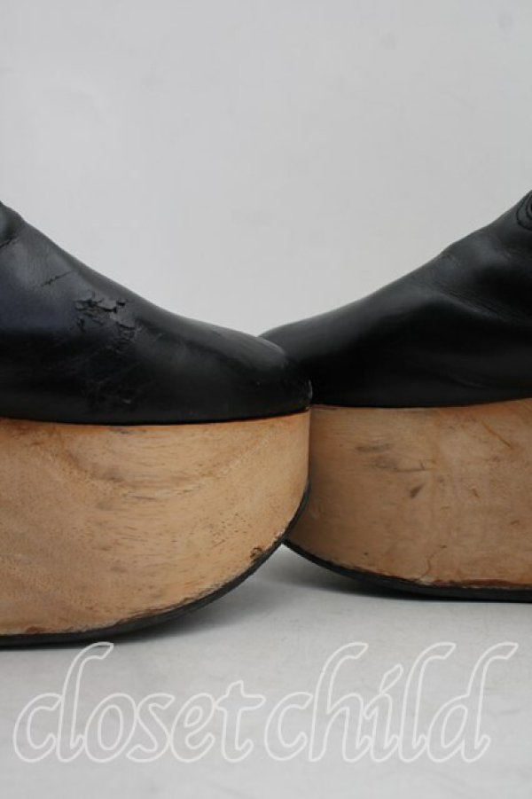 画像8: ヴィヴィアンウエストウッド 中古 / ロッキンホースブーツ UK5（23.5cm位） 黒  H-26-04-26-057-sh-OD-ZH (8)