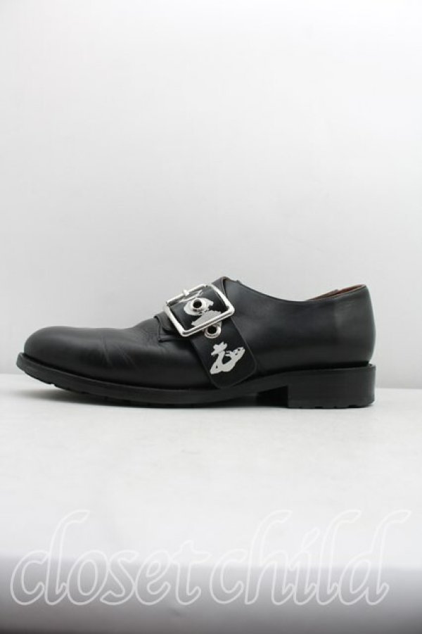 画像3: ヴィヴィアンウエストウッド 中古 / ALEXシューズ 42（26cm相当） 黒  H-26-04-26-058-sh-OD-ZH (3)