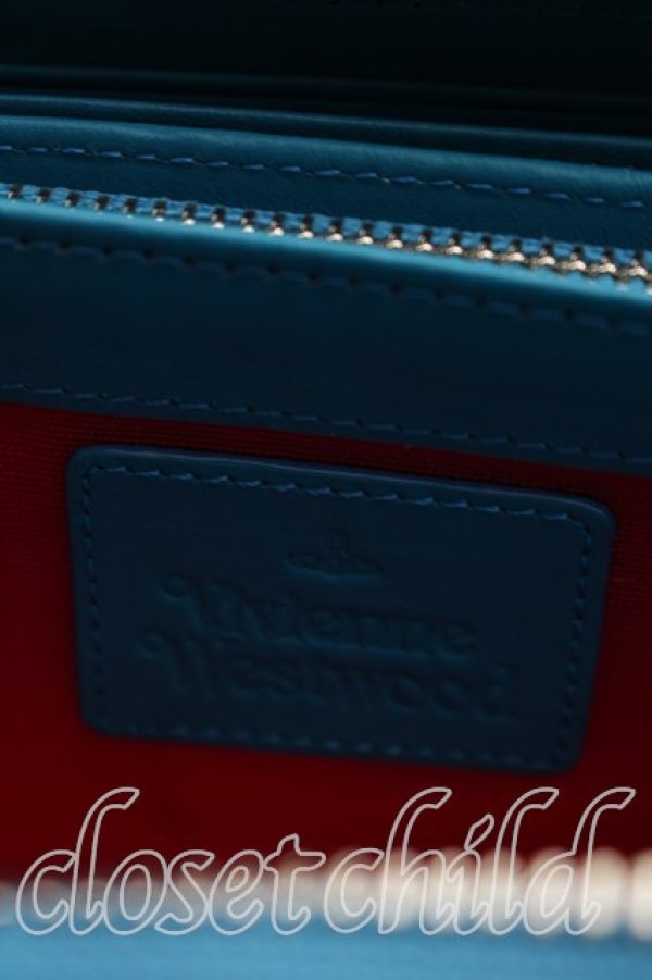 画像5: ヴィヴィアンウエストウッド 中古 / タータンチェック長財布  青  H-26-04-26-060-wa-OD-ZH (5)