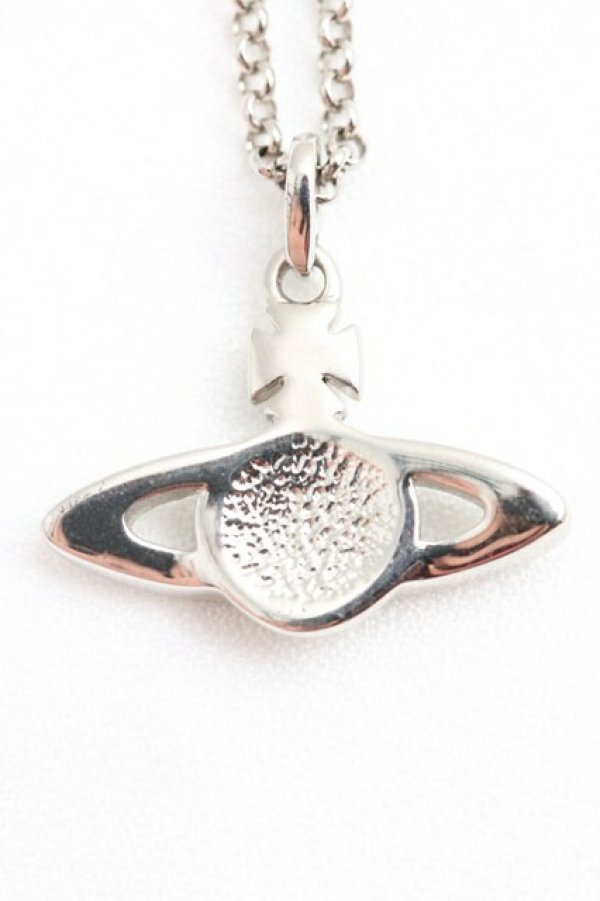 画像2: ヴィヴィアンウエストウッド 中古 / ミニバスレリーフネックレス  シルバー  H-26-04-26-070-nl-OD-ZH (2)