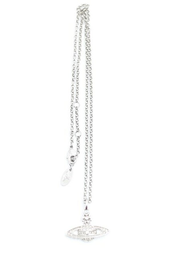 画像3: ヴィヴィアンウエストウッド 中古 / ミニバスレリーフネックレス  シルバー  H-26-04-26-070-nl-OD-ZH (3)