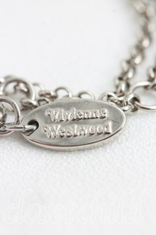 画像4: ヴィヴィアンウエストウッド 中古 / ミニバスレリーフネックレス  シルバー  H-26-04-26-070-nl-OD-ZH (4)