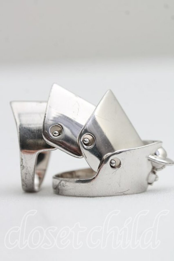 画像3: ヴィヴィアンウエストウッド 中古 / アーマーリング XL(20号相当） シルバー  H-26-04-26-074-rg-OD-ZH (3)