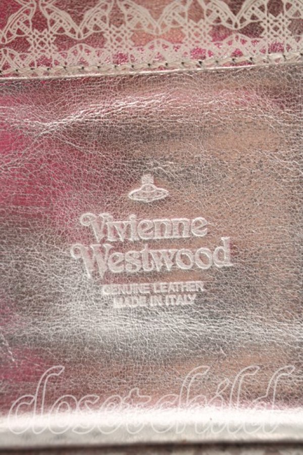 画像6: ヴィヴィアンウエストウッド 中古 / メタリックフレームモバイルショルダーバッグ  シルバー  H-26-04-26-076-ba-OD-ZH (6)