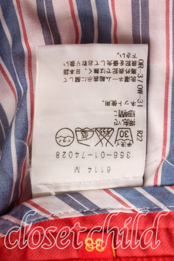 画像4: ヴィヴィアンウエストウッド 中古 / アルコホリックショートパンツ 38（7号相当） 赤  H-26-04-26-079-pa-OD-ZH (4)