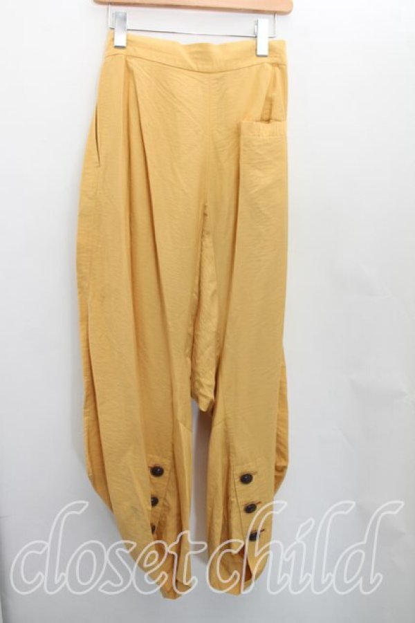 画像2: ヴィヴィアンウエストウッド 中古 / サルエルパンツ 00（ワンサイズ） 黄色  H-26-04-26-080-pa-OD-ZH (2)