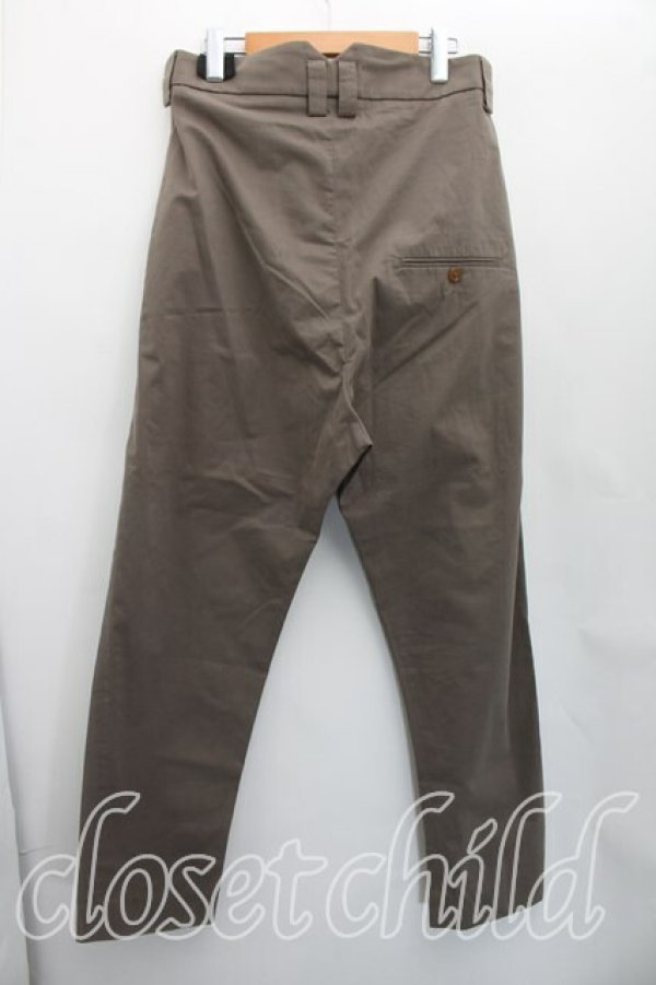 画像2: ヴィヴィアンウエストウッド 中古 / サルエルチノ S カーキ  H-26-04-26-082-pa-OD-ZH (2)