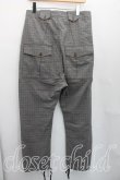 画像2: ヴィヴィアンウエストウッド MAN 中古 / グラフチェックカーゴパンツ 46（メンズM相当） カーキ  H-26-04-26-084-pa-OD-ZH (2)