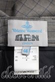 画像3: ヴィヴィアンウエストウッド MAN 中古 / グラフチェックカーゴパンツ 46（メンズM相当） カーキ  H-26-04-26-084-pa-OD-ZH (3)