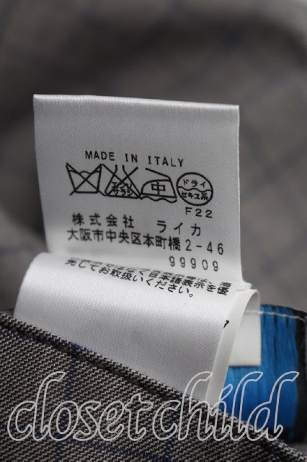 画像4: ヴィヴィアンウエストウッド MAN 中古 / グラフチェックカーゴパンツ 46（メンズM相当） カーキ  H-26-04-26-084-pa-OD-ZH (4)