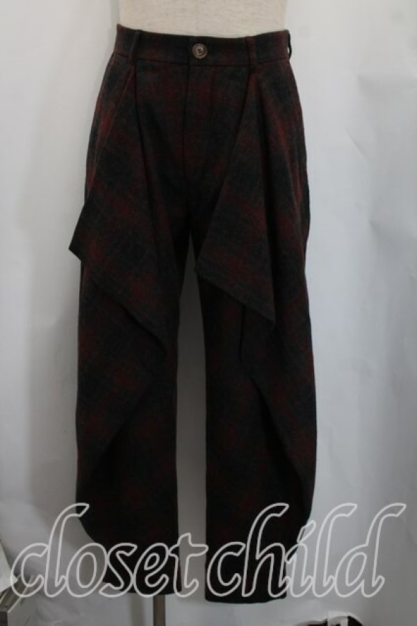 画像3: ヴィヴィアンウエストウッド MAN 中古 / メランジレイヤージャケットセットアップ 46（メンズM相当） エンジ  H-26-04-26-085-su-OD-ZH (3)