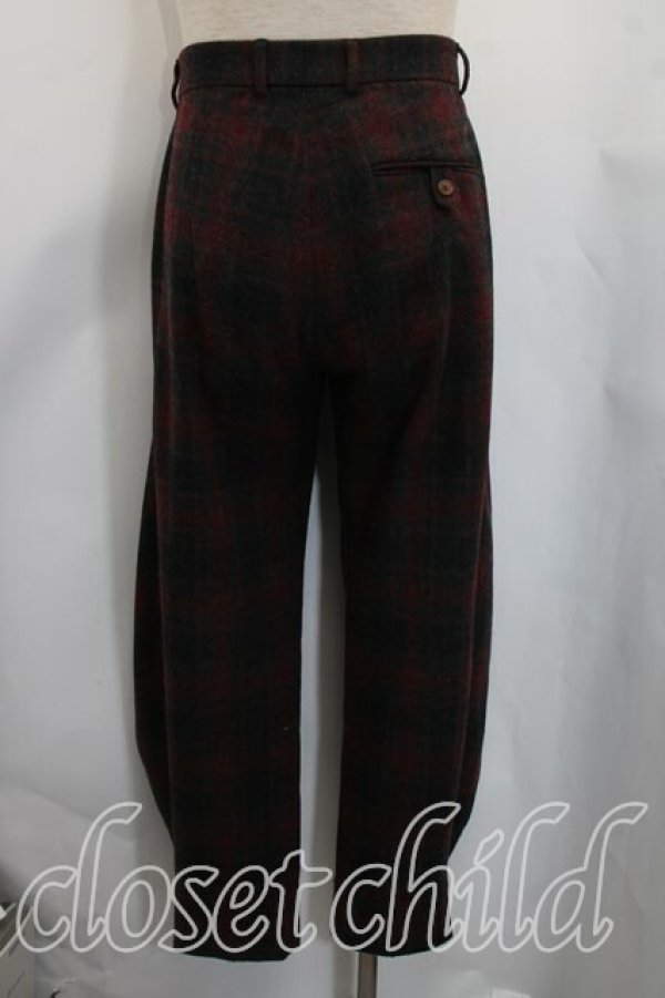 画像4: ヴィヴィアンウエストウッド MAN 中古 / メランジレイヤージャケットセットアップ 46（メンズM相当） エンジ  H-26-04-26-085-su-OD-ZH (4)